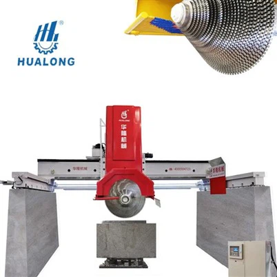 Stroj za rezanje granita z več rezili